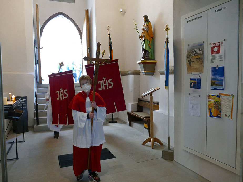 Feier der 1. Heiligen Kommunion in Sankt Crescentius (Foto: Karl-Franz Thiede)